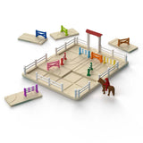 Horse Academy Path-Building Game with 80 Challenges for Ages 7+