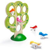 5 Little Birds Wooden Deduction Game for Ages 5 - Adult with 60 Challenges