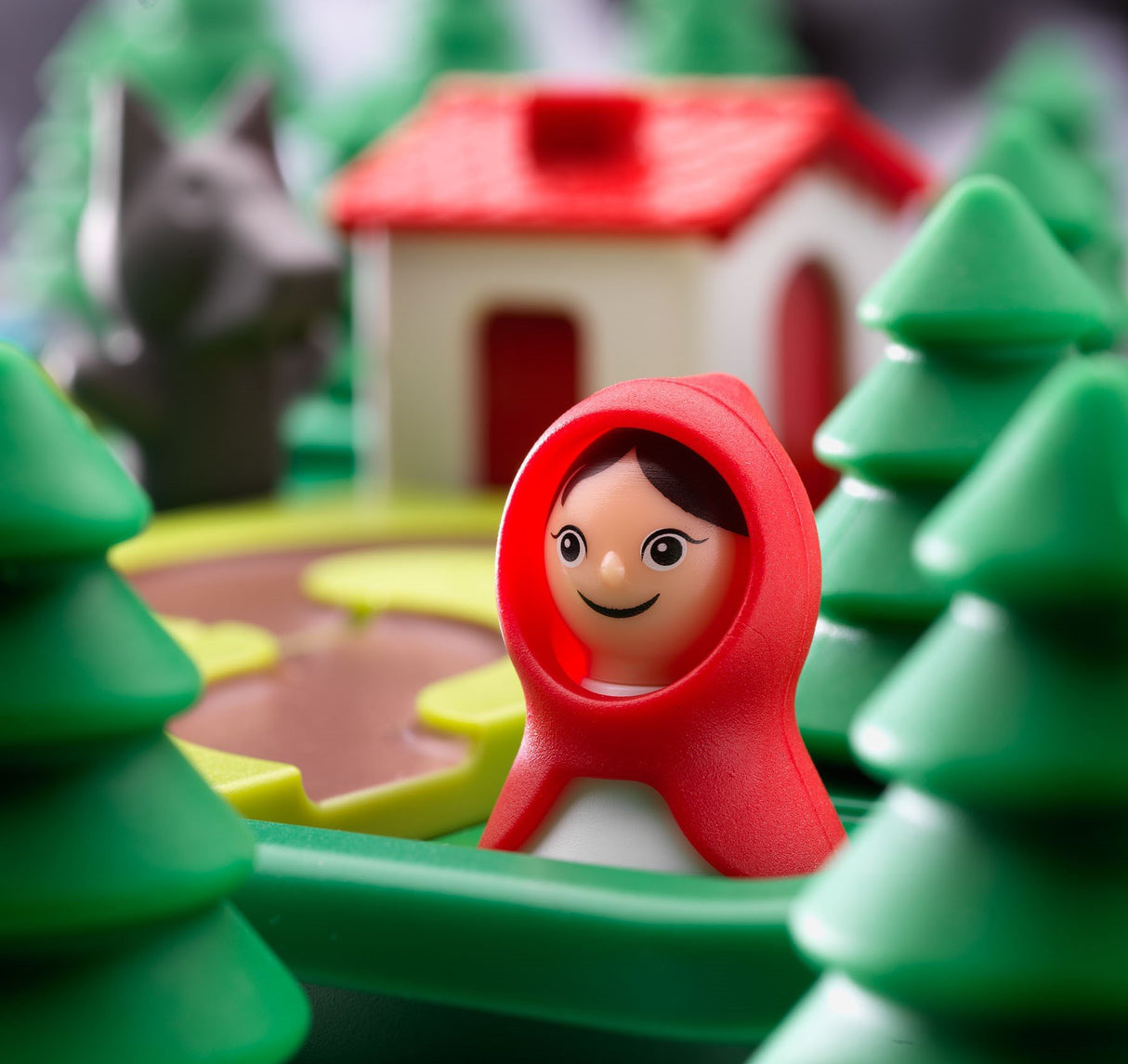 Little Red Riding Hood Preschool Puzzle Game for Ages 4+