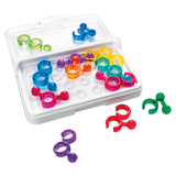 IQ Link, a Travel Game for Kids and Adults. A STEM-Focused Cognitive Skill-Building Brain Game - Brain Teaser for Ages 8 & Up, Kids and Family Travel Games – Travel Puzzles.